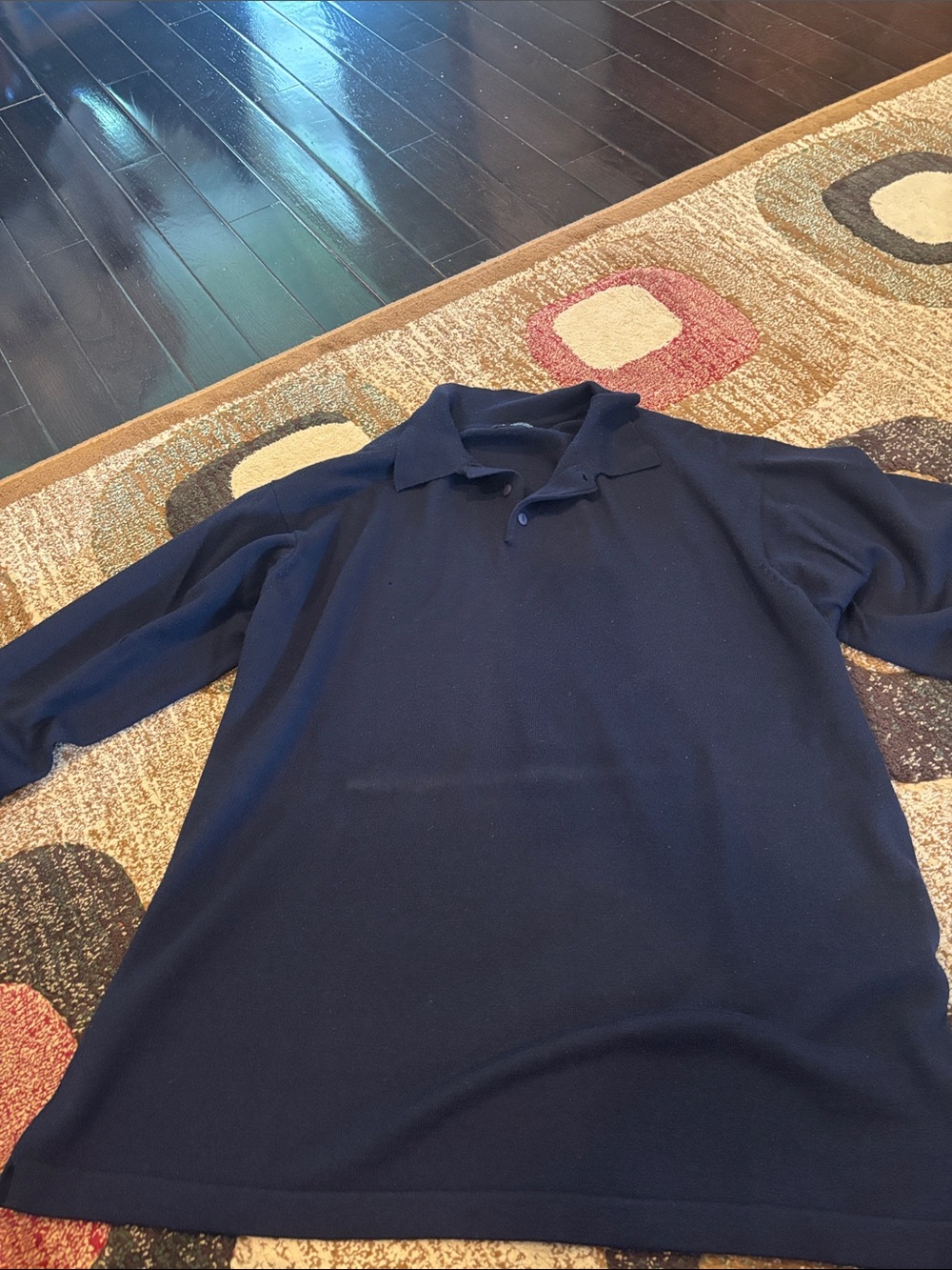 Banana Republic Classic Navy Polo